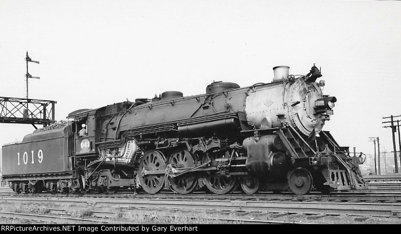 CEI 4-6-2 #1019 - Chicago & Eastern Illinois